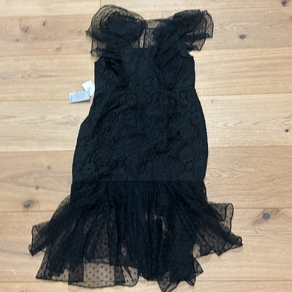 COOPER ST
Rosie Lace Ruffle Dress - Black womens size 12 NWT Nordstrom - Picture 8 of 11
